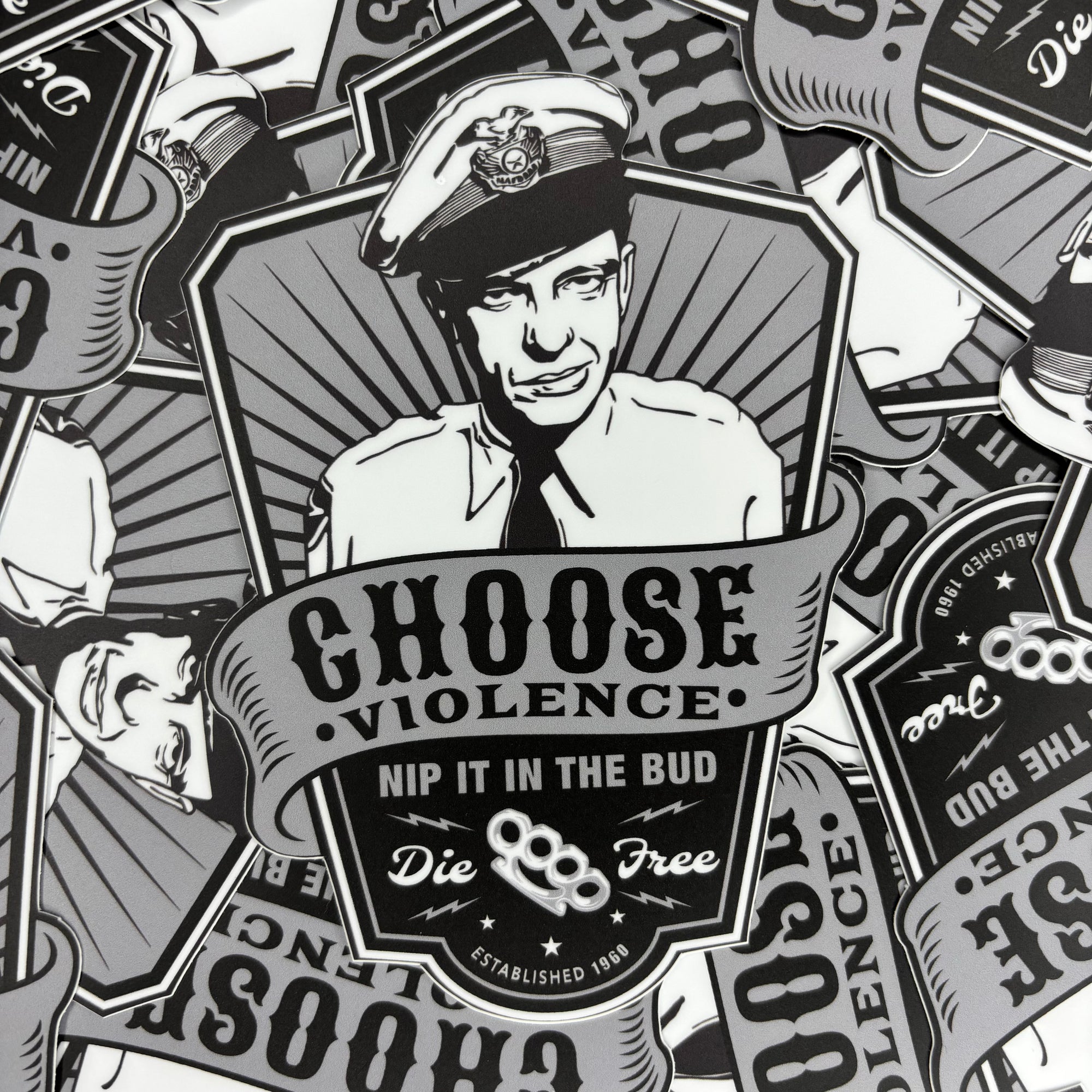 CHOOSE VIOLENCE DECAL