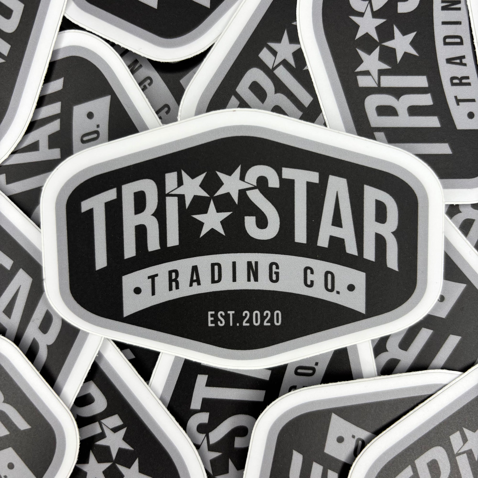 TRISTAR TRADING DECAL - BLACK