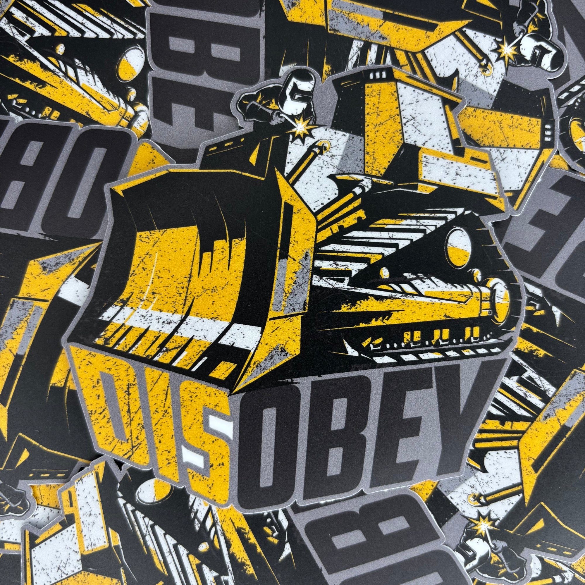 DISOBEY KILLDOZER 20TH ANNIVERSARY DECAL