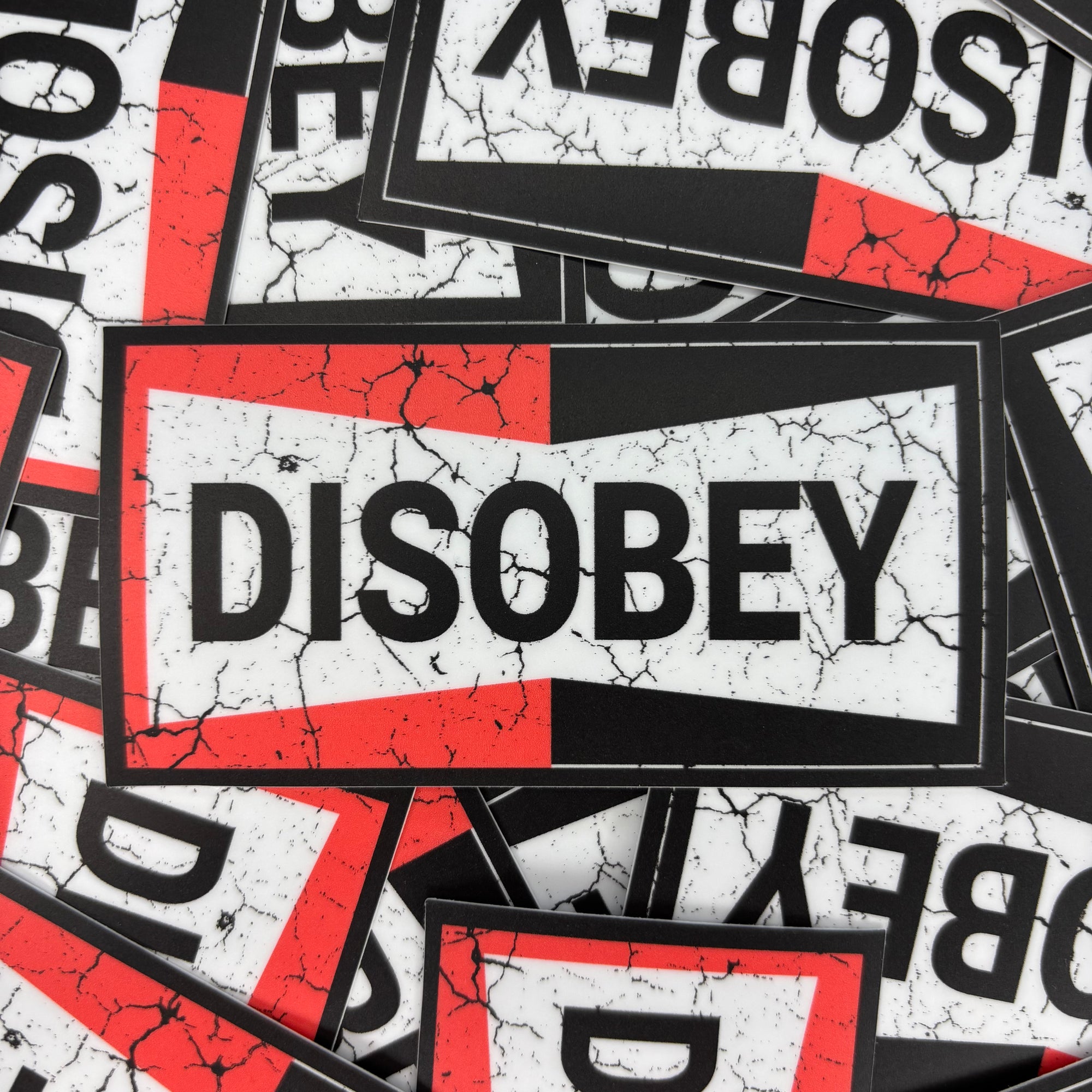 DISOBEY DECAL