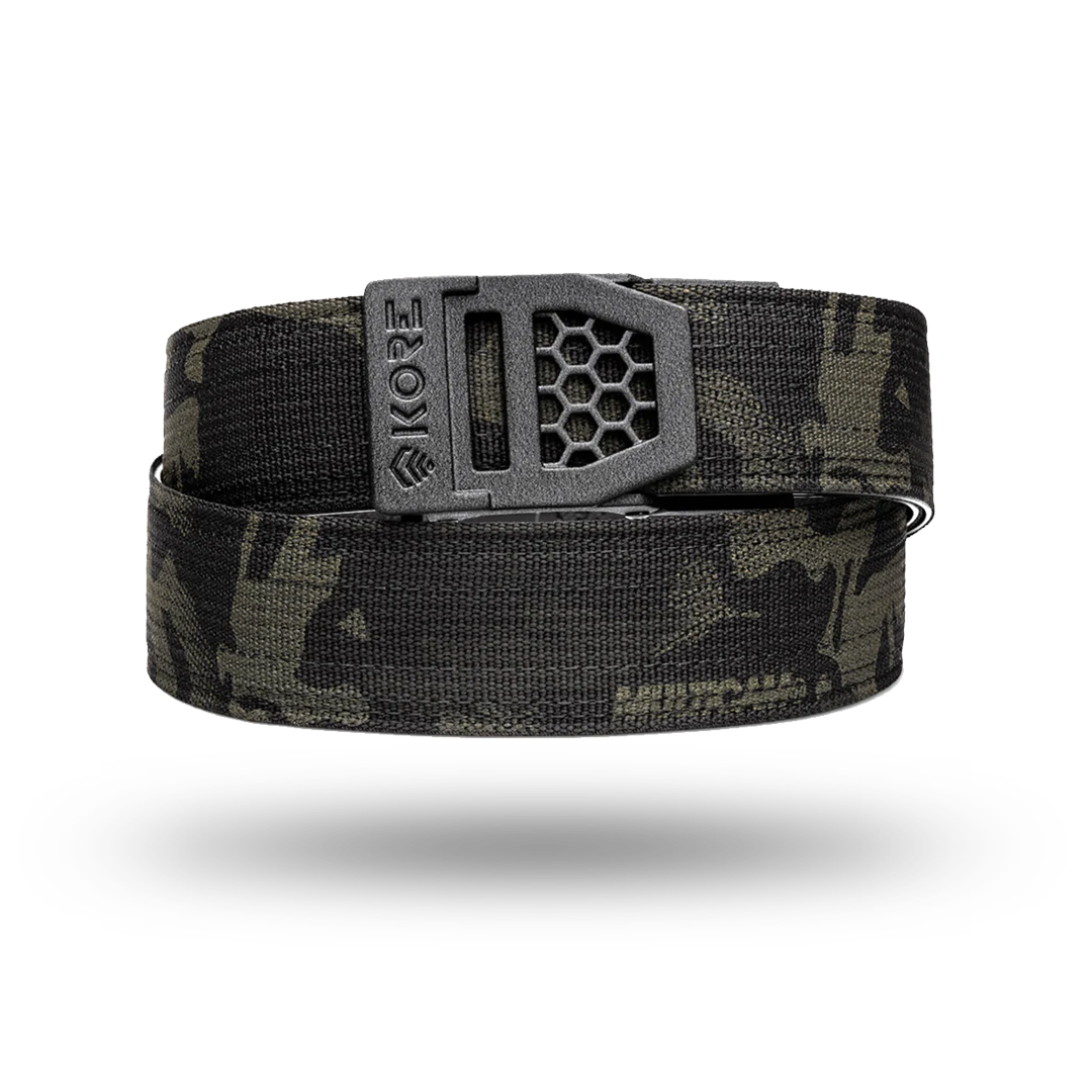 KORE ESSENTIALS X6 TACTICAL BELT - BLACK MULTICAM