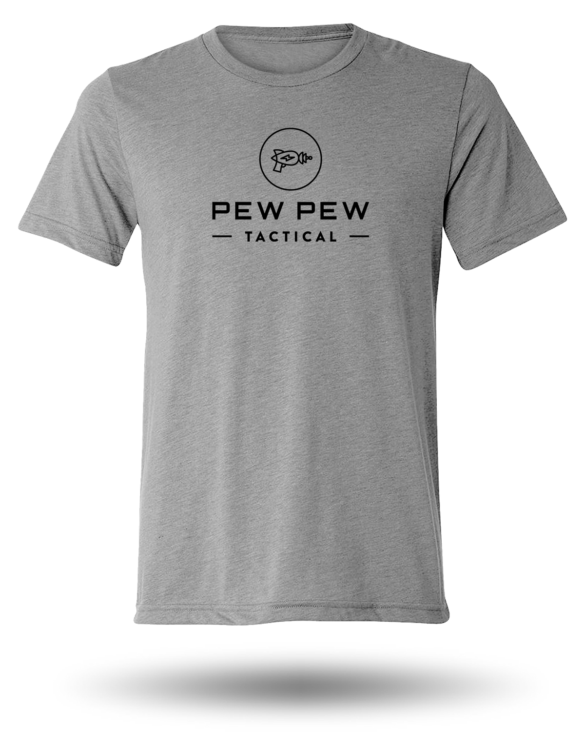 Pew Pew Tactical Original Tee (Gray & Black) - TriStar Trading Co.